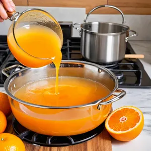 Рецепт Баранина с апельсиновым глазуром и жареным перцем - Приготовление апельсинового глазура