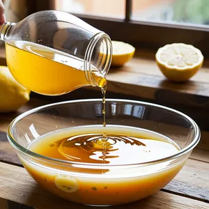 Рецепт Брускетты с хурмой и козьим сыром - Приготовление заправки