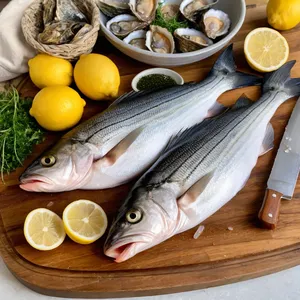 Рецепт Буйабес с устрицами и вербеной - Подготовка рыбы и морепродуктов