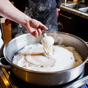 Рецепт Бульон с говяжьими костями и дайконом - Первичное проваривание костей