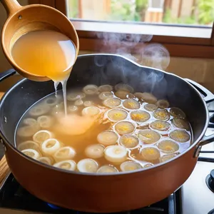 Рецепт Бульон с тунцом и морскими водорослями - Приготовление бульона