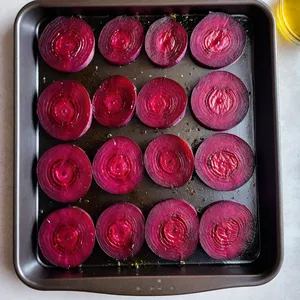 Рецепт Бургер с говядиной, печеной свеклой и козьим сыром - Запекание свеклы