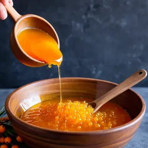 Рецепт Буженина с облепиховым соусом и кардамоном - Приготовление облепихового соуса