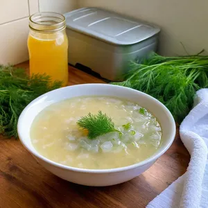 Рецепт Чалоп с йогуртом и укропом - Охлаждение и подача