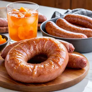 Рецепт Домашняя колбаса с абрикосом и кумином - Охлаждение и подача