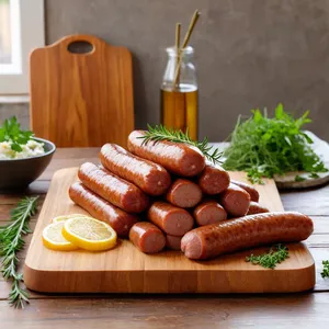 Рецепт Домашняя колбаса с финиками и имбирем - Охлаждение и подача