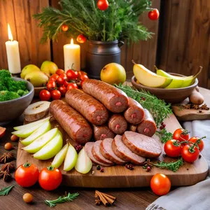 Рецепт Домашняя колбаса с грушей и кардамоном - Охлаждение и подача