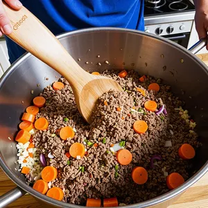 Рецепт Фаршированные перцы с говядиной и булгуром - Приготовление фарша
