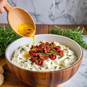 Рецепт Фаршированные цукини с козьим сыром и вялеными томатами - Приготовление начинки