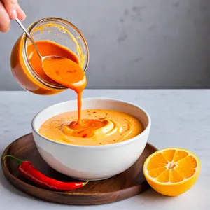 Рецепт Фиш-энд-чипс с кленовым сиропом и чили-майонезом - Приготовление чили-майонеза
