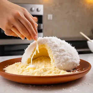 Рецепт Фиш-энд-чипс с кокосовой панировкой и манговым соусом - Панировка рыбы