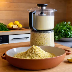 Рецепт Форель с миндальной корочкой и лимонным соусом - Приготовление миндальной корочки