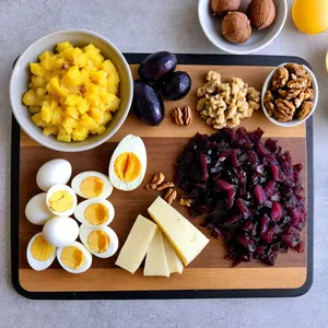 Рецепт Форшмак с черносливом и грецкими орехами - Подготовка ингредиентов