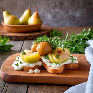 Рецепт Форшмак с грушей и грецкими орехами - Формирование и подача