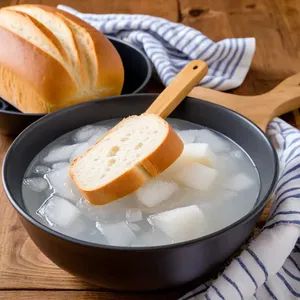 Рецепт Гаспачо с мандарином и кардамоном - Замачивание хлеба
