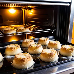 Рецепт Горячие канапе с анчоусами и оливковым тапенадом - Запекание