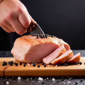 Рецепт Горячие канапе с курицей и песто - Подготовка куриного филе