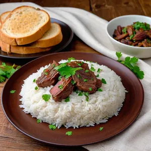 Рецепт Говядина, томлёная с финиками и кардамоном - Подача