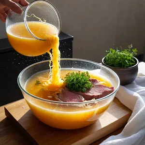 Рецепт Говяжий бульон с кореньями и чесноком - Финишная подготовка