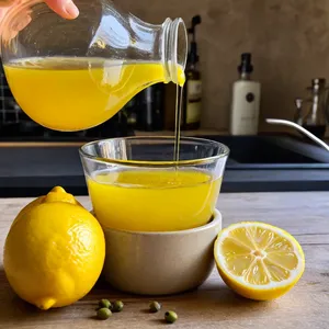 Рецепт Греческий салат с инжиром и руколой - Приготовление заправки