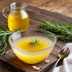 Рецепт Камбала с лимонно-чесночным маслом и розмарином - Приготовление лимонно-чесночного масла
