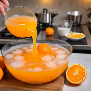 Рецепт Карпаччо из форели с мандариновым гелем и укропом - Приготовление мандаринового геля