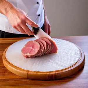 Рецепт Карпаччо из ягненка с гранатовым соусом и фисташками - Нарезка карпаччо