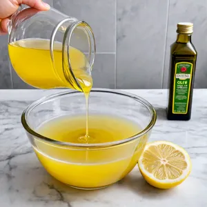 Рецепт Карпаччо из страуса с апельсиновым конфитюром и кунжутом - Приготовление заправки