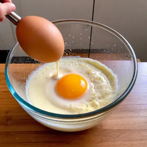 Рецепт Картофельная запеканка с брокколи и сыром - Приготовление заливки