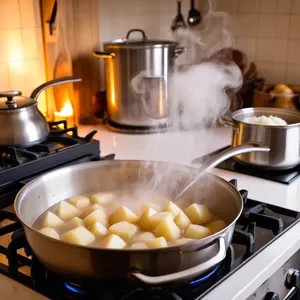 Рецепт Картофельное пюре с трюфельным маслом - Варка картофеля