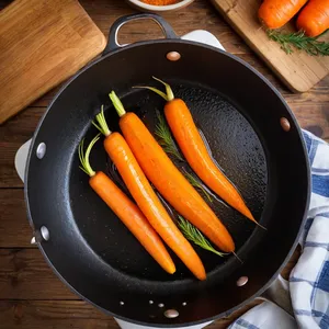 Рецепт Картофельное пюре с жареной морковью и имбирём - Жарка моркови и имбиря