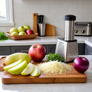 Рецепт Картофельные драники с яблоком и корицей - Подготовка ингредиентов