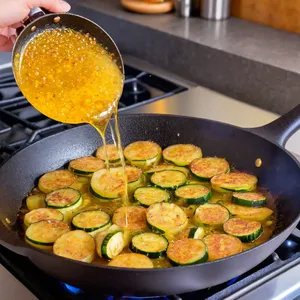Рецепт Картофельные драники с кабачком и сырной корочкой - Формирование драников