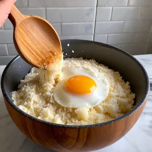 Рецепт Картофельные драники с лососем и укропным соусом - Приготовление теста для драников