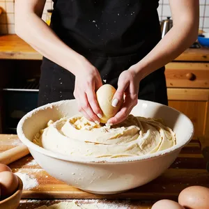 Рецепт Картофельные драники с печеночным паштетом и луковым конфи - Приготовление картофельной основы