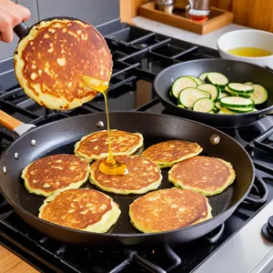 Рецепт Картофельные драники с цукини и чеддером - Формирование драников