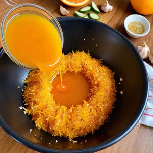 Рецепт Кебаб из курицы с апельсиново-имбирным маринадом - Подготовка маринада