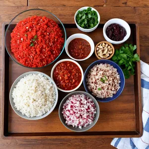 Рецепт Харчо с индейкой и черносливом - Подготовка ингредиентов