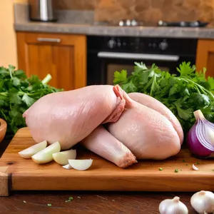 Рецепт Харчо с курицей и грецкими орехами - Подготовка курицы и овощей