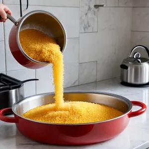 Рецепт Харира с кускусом и овощами - Приготовление кускуса