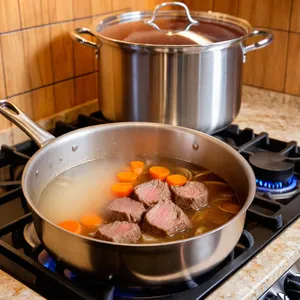 Рецепт Холодец из говядины с хреном и горчицей - Приготовление бульона