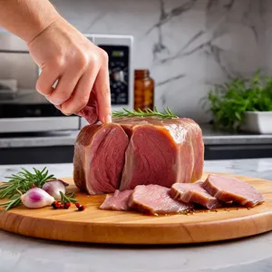 Рецепт Холодец из утки с апельсиновой цедрой и гвоздикой - Подготовка мяса