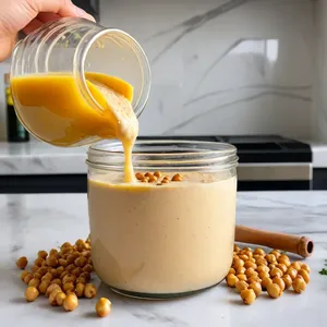 Рецепт Хумус с черной смородиной и имбирем - Приготовление основы хумуса
