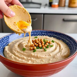 Рецепт Хумус с копченой фасолью и лаймом - Проверка консистенции и вкуса