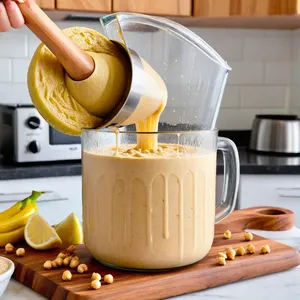 Рецепт Хумус с печеным чесноком и кунжутом - Приготовление пасты