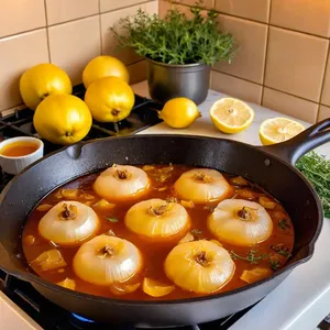 Рецепт Копчёная курица с айвовым соусом - Приготовление айвового соуса