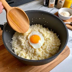 Рецепт Копчёная сельдь с картофельными драниками - Приготовление теста для драников