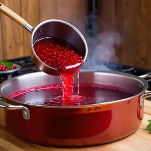 Рецепт Копчёная свиная вырезка с соусом из красной смородины - Приготовление соуса из смородины
