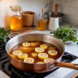 Рецепт Копчёная утка с айвово-медовым соусом - Приготовление айвово-медового соуса