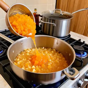 Рецепт Копчёная утка с апельсиновым чатни - Приготовление чатни